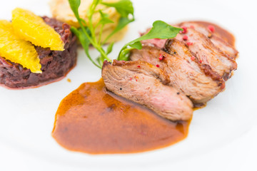 Steak duck