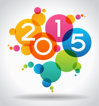 2015 Happy New Year background