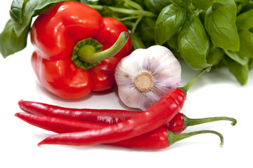 légumes crus a cuisiner