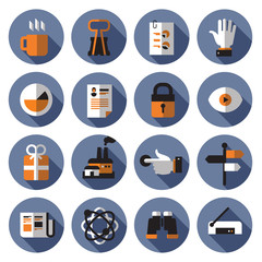 Icons. Vector format