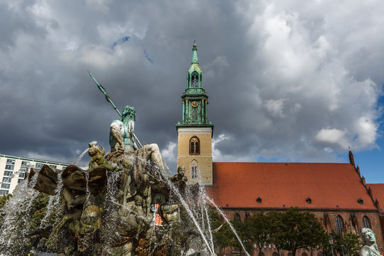 Berlin Fontaine de Neptune