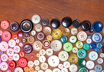 Colorful buttons