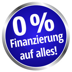 0 % Finanzierung auf alles