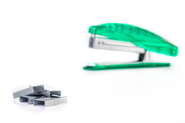 green staples