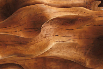 Close-up van houtstructuur