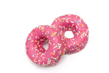 pink donuts