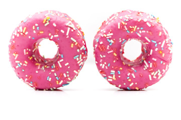 pink donuts