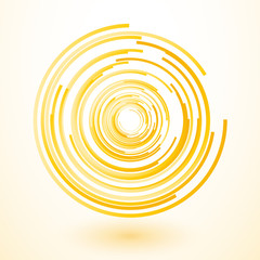 yellow semicircles