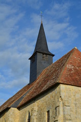 Fototapeta na wymiar Eglise de Notre Dame de Livaye (16ème siècle) - Normandie