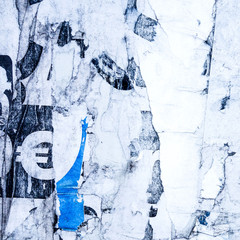 Fototapeta premium Old posters grunge textures