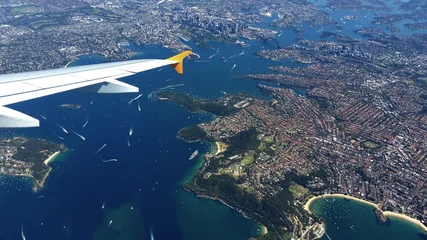 Gordijnen Luchtfoto van Sydney, Australië © aure50