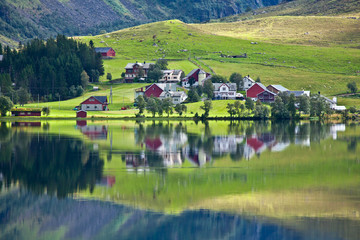 Norway - lake ideal reflection