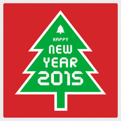 Happy new year 2015 greeting card14