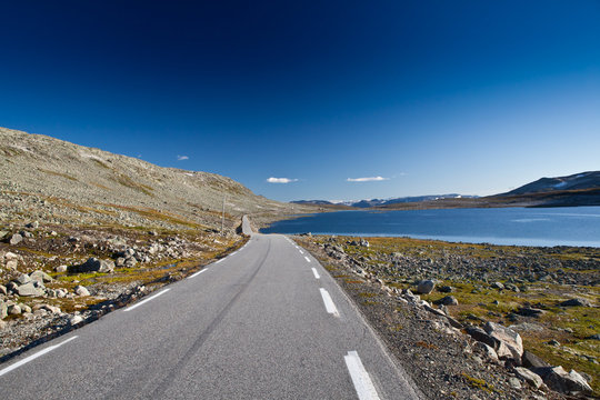 Norway - mountain road