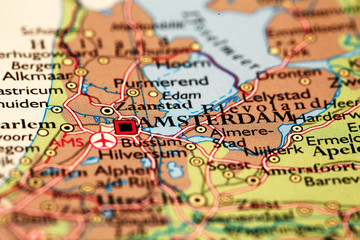 Amsterdam On Map