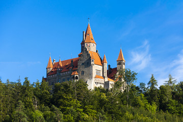 Fototapeta na wymiar Bouzov Castle, Czech Republic