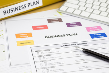 Business plan checklist and paperwork