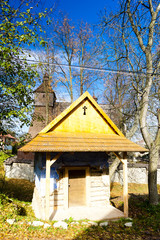 wooden church, Hervartov, Slovakia