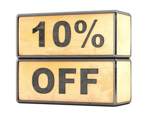 10% sale discount
