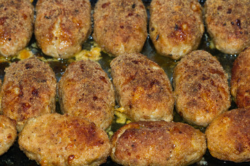 Chicken Kiev cutlets
