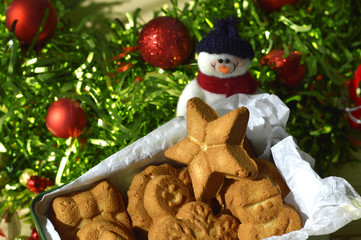 Christmas cookies.