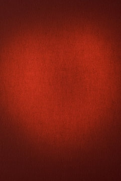 Textured Red Grunge Background With Vignetting
