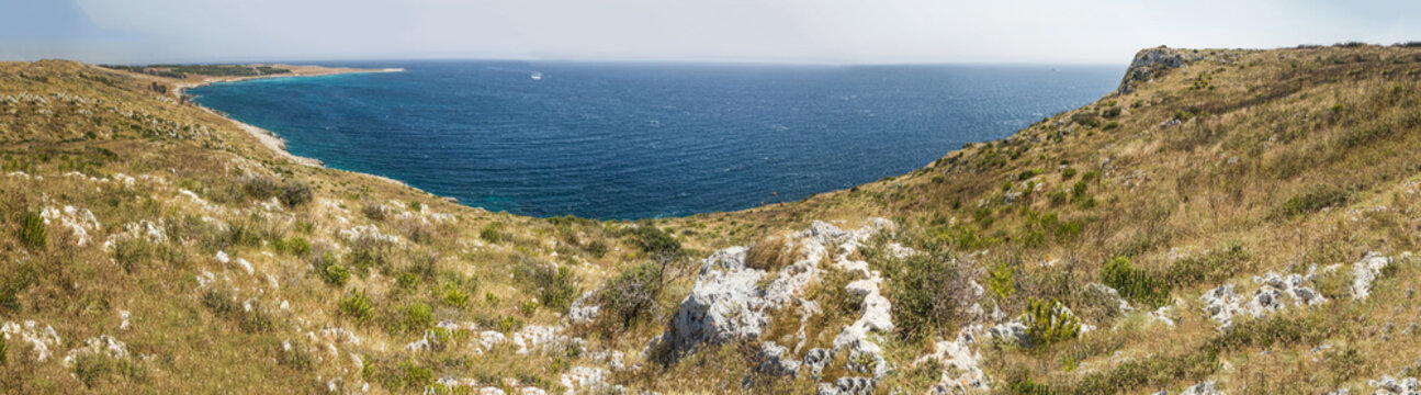 panorama otranto beach orte