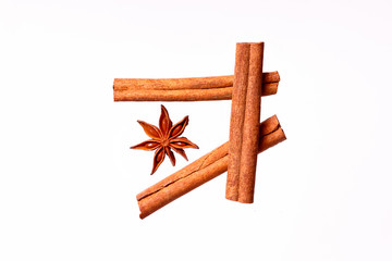 Anice and cinnamon