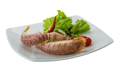 Boiled Spiny lobster