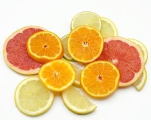 Assortment of citrus