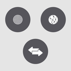 Obraz premium Mini set - Internet icons.