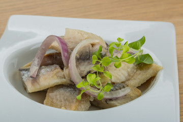 Sliced herring