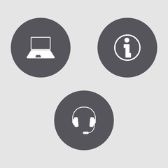 Mini set - Internet icons.