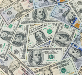Banknotes in USD currency