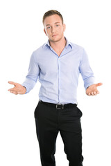 Enttäuschter frustrierter Unternehmer freigestellt erklärt