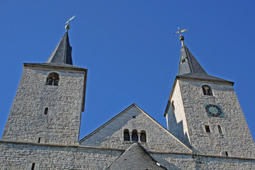 Fototapeta na wymiar Schöningen: St. Lorenz Kirche (Niedersachsen)