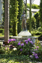 Jurata sculpture in Jurata. Poland