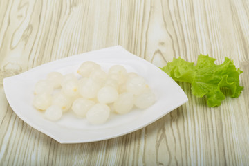 Marinated onion