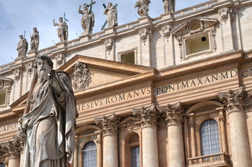 Fototapeta na wymiar Bazylika św. Piotra w Rzymie