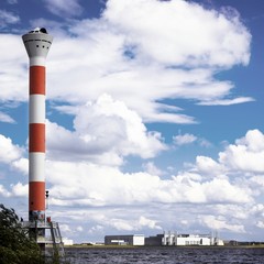 Obraz premium Leuchtturm Hamburg Blankenese