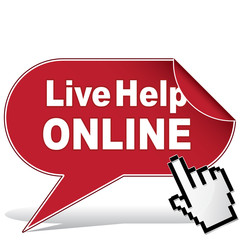 LIVE HELP ONLINE ICON