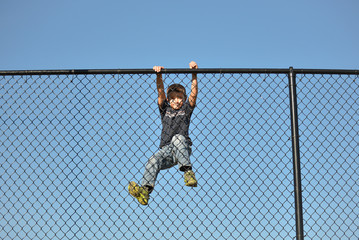 Naklejka premium Trapped