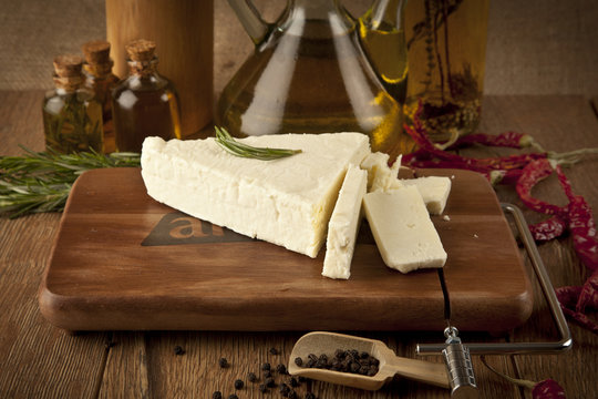 feta cheese concept photo