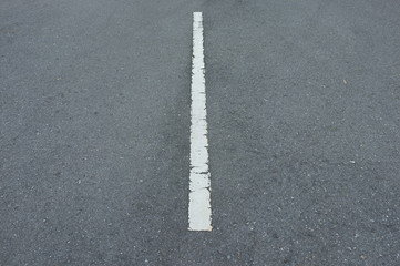 Road asphalt  texture with  lines white  stripe