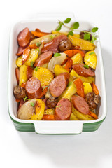 Potato and Sausage Dinner