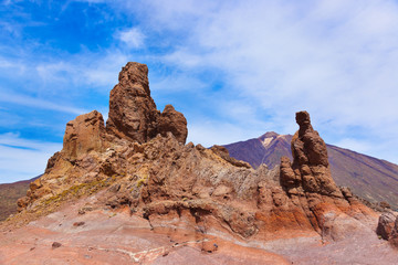 Fototapeta premium Rock at volcano Teide in Tenerife island - Canary