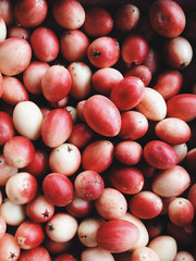 Carissa carandas fruit background