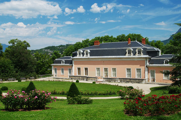 Fototapeta na wymiar château de boigne - Chambéry