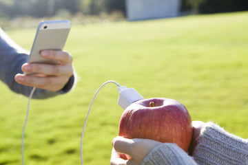 Charged from apple
