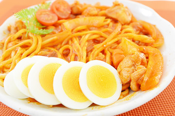 美味しそうなスパゲティー